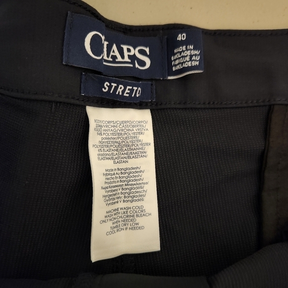 Chaps Mens Cargo Shorts Flat Front Stretch Shorts - Picture 7 of 7